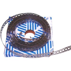 MARCA Nastro in Acciaio Zincato - 17/25mm - Rotolo da 10m MARCA Nastro in Acciaio Zincato - 17/25mm - Rotolo da 10m