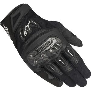 Gants de Moto en Tissu Traforé Alpinestars SMX-2 Air Carbon V2 - Noir - 4XL - Publicité Gants de Moto en Tissu Traforé Alpinestars SMX-2 Air Carbon V2 - Noir - 4XL - Publicité