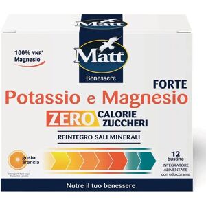 Matt Magnesio e Potassio Forte - Integratore alimentare Matt Magnesio e Potassio Forte - Integratore alimentare