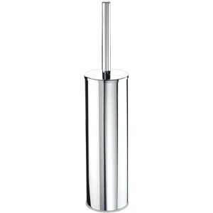 Inda Wand- oder Bodenbürste - Messing verchromt - 9x9x40cm Inda Wand- oder Bodenbürste - Messing verchromt - 9x9x40cm