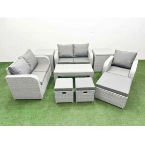 Fimous - Garden Furniture Set - Reclining - Garden Furniture Set Fimous - Garden Furniture Set - Reclining - Garden Furniture Set