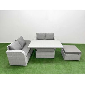 Fimous - LSF-01 - 5 Seater - Rattan - Garden Set Fimous - LSF-01 - 5 Seater - Rattan - Garden Set