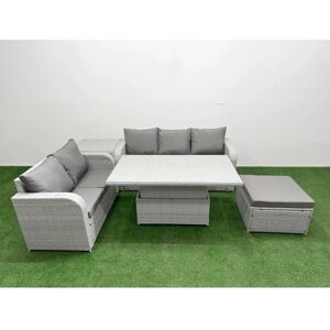 Fimous - Sofa Set - 6 Seater - Garden Furniture Set Fimous - Sofa Set - 6 Seater - Garden Furniture Set