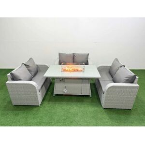 Fimous - 6 Seater - Garden Furniture Set Fimous - 6 Seater - Garden Furniture Set
