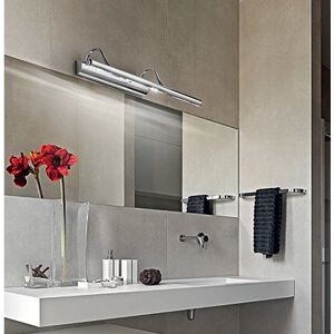 Ideal Lux Mirror-10 - 4 Light Nickel Wall Light Ideal Lux Mirror-10 - 4 Light Nickel Wall Light