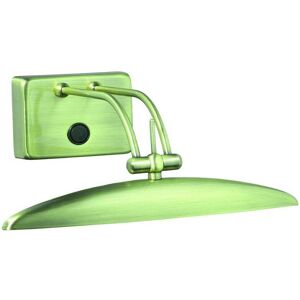 Ideal Lux Mirror 20 - Antique Brass 2 Light Wall Mirror Ideal Lux Mirror 20 - Antique Brass 2 Light Wall Mirror