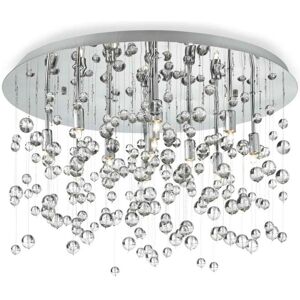 Ideal Lux NEVE Ceiling Light - 8-Light Chrome G9 Ideal Lux NEVE Ceiling Light - 8-Light Chrome G9
