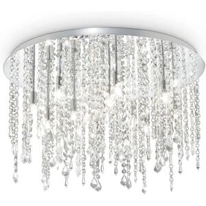 Ideal Lux Royal 12 Light Semi Flush Chrome Ceiling G9 - Ceiling Lighting Ideal Lux Royal 12 Light Semi Flush Chrome Ceiling G9 - Ceiling Lighting