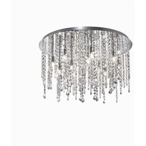 Ideal Lux Royal 12 Light Semi Flush Chrome Ceiling G9 - Ceiling Lighting Ideal Lux Royal 12 Light Semi Flush Chrome Ceiling G9 - Ceiling Lighting