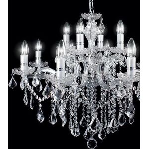 Ideal Lux Florian - 18 Light Chrome Ceiling Light - Ceiling Lighting Ideal Lux Florian - 18 Light Chrome Ceiling Light - Ceiling Lighting