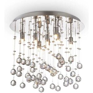 Ideal Lux MOONLIGHT PL8 Ceiling Lighting - 8 Light Chrome G9 Ideal Lux MOONLIGHT PL8 Ceiling Lighting - 8 Light Chrome G9