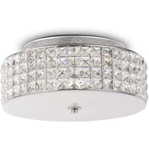 Ideal Lux ROMA 4-Light Chrome Ceiling Light - Ceiling Lighting Ideal Lux ROMA 4-Light Chrome Ceiling Light - Ceiling Lighting