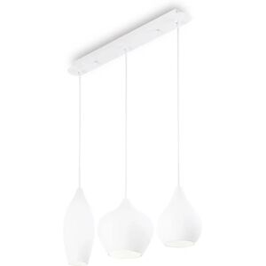 Ideal Lux Soft 3-Light Ceiling Pendant - Ceiling Pendant Light Ideal Lux Soft 3-Light Ceiling Pendant - Ceiling Pendant Light
