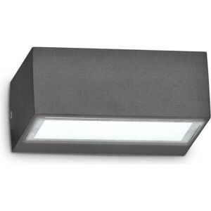 Ideal Lux Twin Outdoor Wall Light - Anthracite IP44 G9 Ideal Lux Twin Outdoor Wall Light - Anthracite IP44 G9