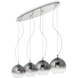 Ideal Lux Discovery Fade - Chrome Ceiling Pendant Ideal Lux Discovery Fade - Chrome Ceiling Pendant