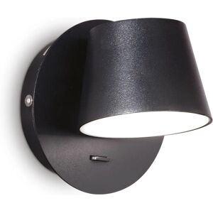 Ideal Lux GIM Wall Light - LED Adjustable Aluminum Black Ideal Lux GIM Wall Light - LED Adjustable Aluminum Black