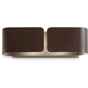 The Italian Collection N25939 Clip Small Flush 2 Light Wall Fitting - Applique Murale - Publicité The Italian Collection N25939 Clip Small Flush 2 Light Wall Fitting - Applique Murale - Publicité