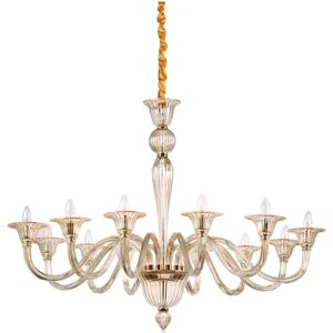 Netlighting Brigitta Amber 12 Light Pendant - Chandelier Netlighting Brigitta Amber 12 Light Pendant - Chandelier