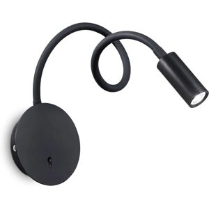 Ideal Lux Focus-2 LED Reading Light - Wall Mount Black Ideal Lux Focus-2 LED Reading Light - Wall Mount Black