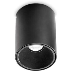 Ideal Lux Nitro 15W Black Round LED Ceiling Light Ideal Lux Nitro 15W Black Round LED Ceiling Light