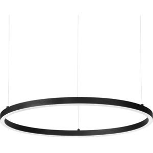 Ideal Lux Oracle Slim 90cm LED Ceiling Pendant - Modern Black Lighting Ideal Lux Oracle Slim 90cm LED Ceiling Pendant - Modern Black Lighting