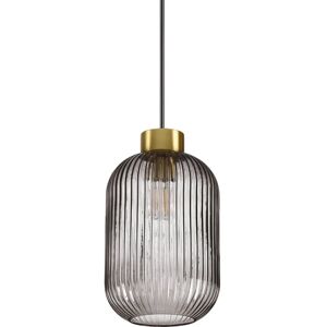 Ideal Lux MINT-1 Glass Dome Ceiling Pendant Lamp - Indoor, Grey, 1 Light Ideal Lux MINT-1 Glass Dome Ceiling Pendant Lamp - Indoor, Grey, 1 Light