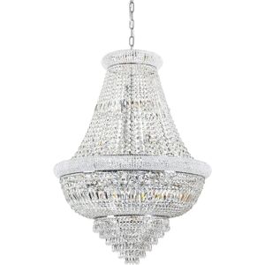 Netlighting Dubai Indoor Ceiling Chandelier Pendant Lamp - 24 Lights, Chrome, E14, Adjustable, Dimmable Netlighting Dubai Indoor Ceiling Chandelier Pendant Lamp - 24 Lights, Chrome, E14, Adjustable, Dimmable