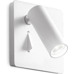 Ideal Lux Lite White LED Wall Lamp - Reading Light Ideal Lux Lite White LED Wall Lamp - Reading Light