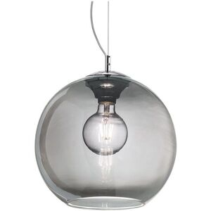 Ideal Lux Nemo Indoor Dome Ceiling Pendant Lamp - E27, Grey Ideal Lux Nemo Indoor Dome Ceiling Pendant Lamp - E27, Grey