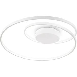 Ideal Lux Oz LED Semi Flush Light - Modern White Decor Ideal Lux Oz LED Semi Flush Light - Modern White Decor