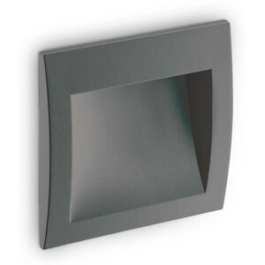 The Italian Collection N27750 Anthracite Square Recessed Wall Light The Italian Collection N27750 Anthracite Square Recessed Wall Light