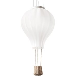 Ideal Lux Dream Big Hot Air Balloon Pendant White - Ceiling Pendant Light Ideal Lux Dream Big Hot Air Balloon Pendant White - Ceiling Pendant Light