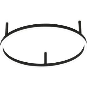 The Italian Collection N27059 Black 50cm Round LED Ceiling Light The Italian Collection N27059 Black 50cm Round LED Ceiling Light