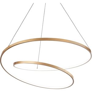 Ideal Lux LED Pendant Light - Modern Gold 47W Ideal Lux LED Pendant Light - Modern Gold 47W