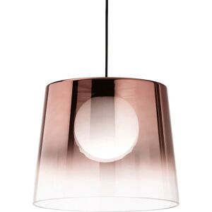 The Italian Collection Fade Dome Pendant Ceiling Light - Black The Italian Collection Fade Dome Pendant Ceiling Light - Black