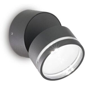 The Italian Collection Omega Round 4000K LED Wall Spotlight - Anthracite Grey The Italian Collection Omega Round 4000K LED Wall Spotlight - Anthracite Grey