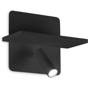 Ideal Lux PIANO 2 Light LED Reading Light - Black - Metal - 14cm - 18cm - IP20 Ideal Lux PIANO 2 Light LED Reading Light - Black - Metal - 14cm - 18cm - IP20