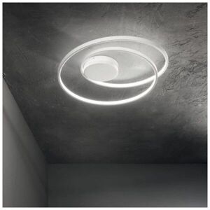 Ideal Lux OZ Dimmable Swirl LED Ceiling Light - Ceiling Light Ideal Lux OZ Dimmable Swirl LED Ceiling Light - Ceiling Light