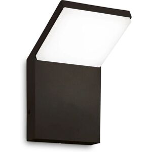 Ideal Lux Style Wall Lamp - Modern Outdoor Black LED 1050lm Ideal Lux Style Wall Lamp - Modern Outdoor Black LED 1050lm