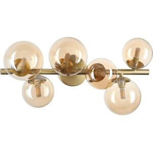 Ideal Lux Perlage 6 Light Globe Ceiling Light Brass - Ceiling Light Ideal Lux Perlage 6 Light Globe Ceiling Light Brass - Ceiling Light