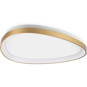Ideal Lux Gemini 61cm Brass Dimmable LED Ceiling Light Ideal Lux Gemini 61cm Brass Dimmable LED Ceiling Light