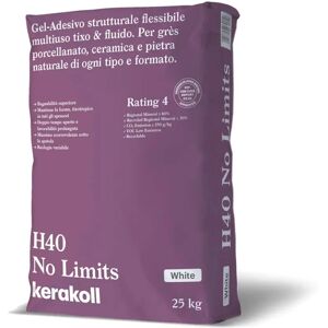 KERAKOLL H40 sans limites Colle structurale flexible - Publicité KERAKOLL H40 sans limites Colle structurale flexible - Publicité