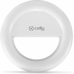 Celly CLICKLIGHTRGBWH Lampe de Panneau LED - Anneau Selfie Rond Celly CLICKLIGHTRGBWH Lampe de Panneau LED - Anneau Selfie Rond