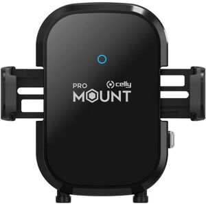 Celly MountCharge15 Wireless Car Holder - Smartphone, Black Celly MountCharge15 Wireless Car Holder - Smartphone, Black