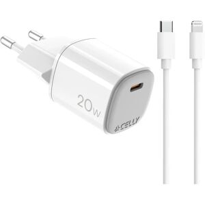 Celly UPTC1USBC20WCTL Mobiles Ladegerät - Schnell, Kompakt, Weiß Celly UPTC1USBC20WCTL Mobiles Ladegerät - Schnell, Kompakt, Weiß