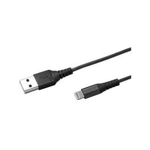 Celly USB Lightning Cable 1m Black - Lightning Cable Celly USB Lightning Cable 1m Black - Lightning Cable