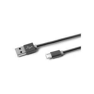 Cabo Micro USB Celly USBMICROSNAKEDS - USB 2.0 - Preto Cabo Micro USB Celly USBMICROSNAKEDS - USB 2.0 - Preto