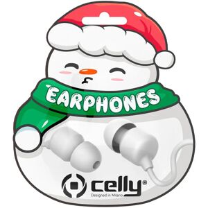 Celly XMASEARSNOWWH Casque intra-auriculaire filaire - Casque Celly XMASEARSNOWWH Casque intra-auriculaire filaire - Casque