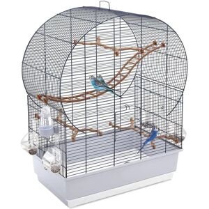 Jaula de Pájaros IMAC Andorra Azul Gris - Jaula Jaula de Pájaros IMAC Andorra Azul Gris - Jaula