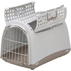 Imac Transportbox - Cabrio Grau - Hund, Katze & Kanin Imac Transportbox - Cabrio Grau - Hund, Katze & Kanin